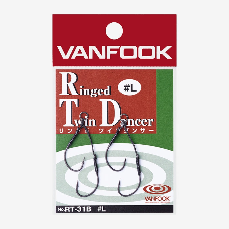 Freshwater Hook – Vanfook – RT-31B Ringed Twin Dancer S (2pcs)