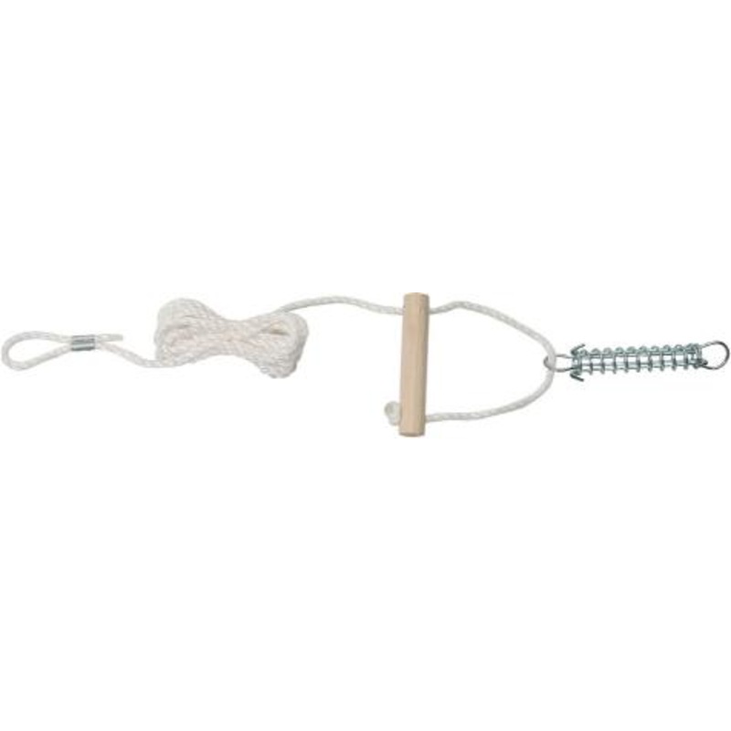 Guy Rope Single with Wooden Trace and Spring