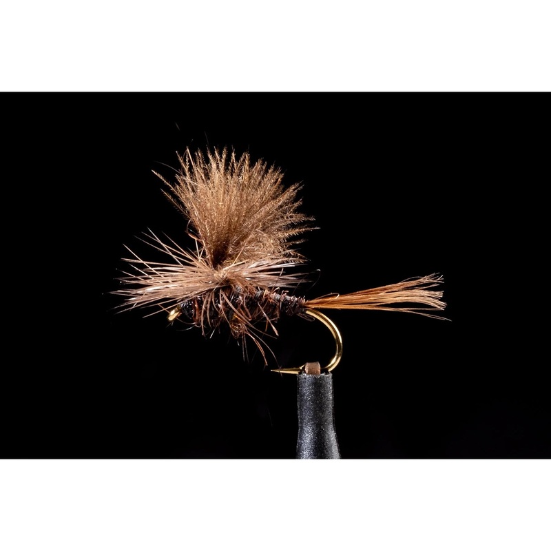 Possum Dun Brown Freshwater Fly #12