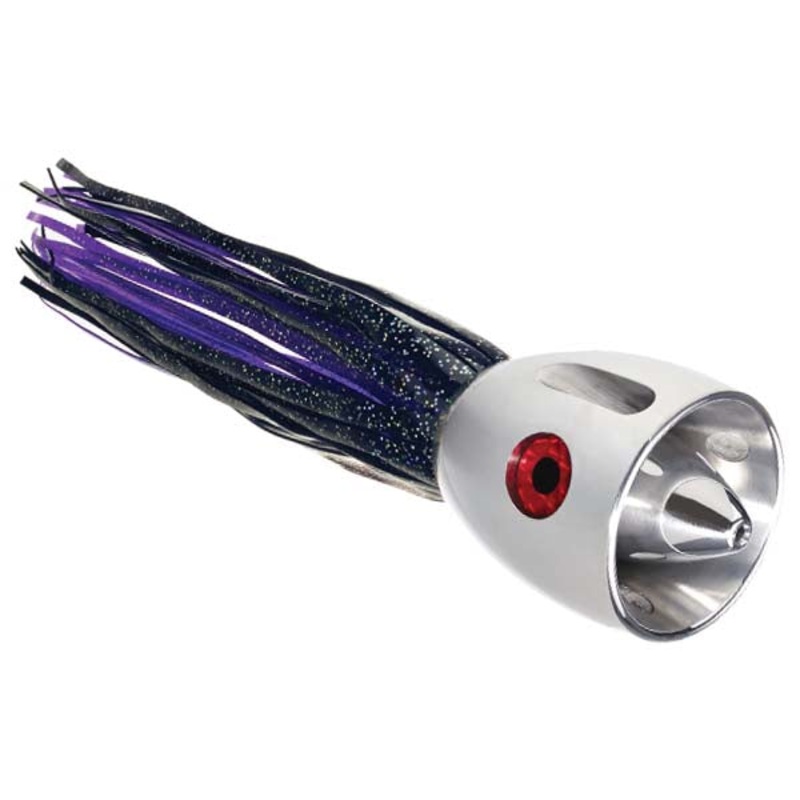 Red Eye 777 Bullet Trolling Lure BLACK/PURPLE