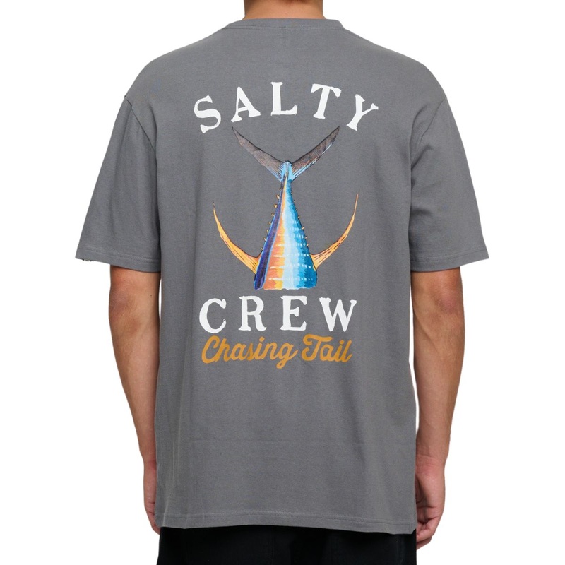 Salty Crew Tailed S/S Shirt Charcoal Small Charcoal