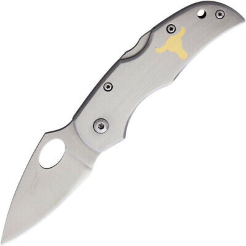 Cattlemans Cutlery Deuce Lockback Folding Pocket Knife STAINLESS STEEL