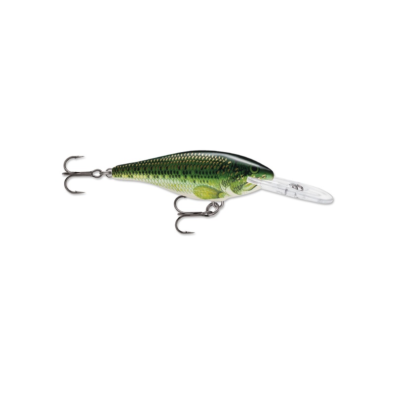 Rapala Shad Rap Med Dive Crankbait 7, 2 3/4″ 1/4oz Baby Bass