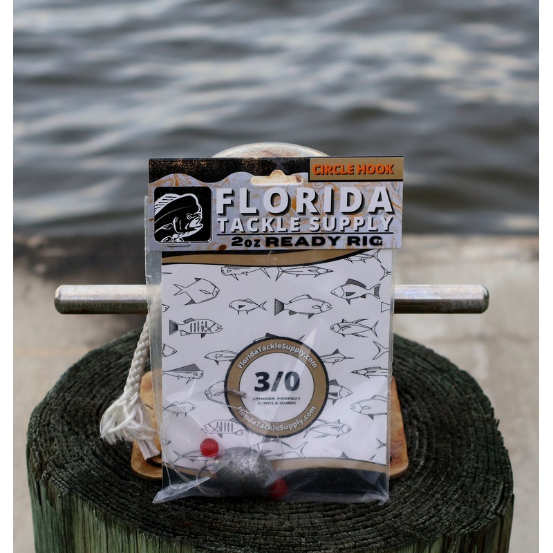Rigs – Florida Tackle Supply – Ready Rig Octopus Hook #1 1oz