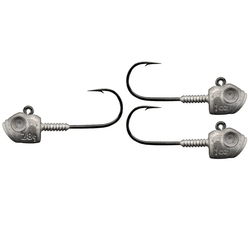 Titan HD Jig Heads 6/0  oz. Unpainted