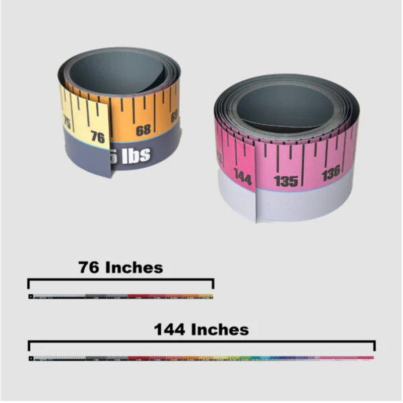 WolfPack Tackle Fish Ruler Small (76)