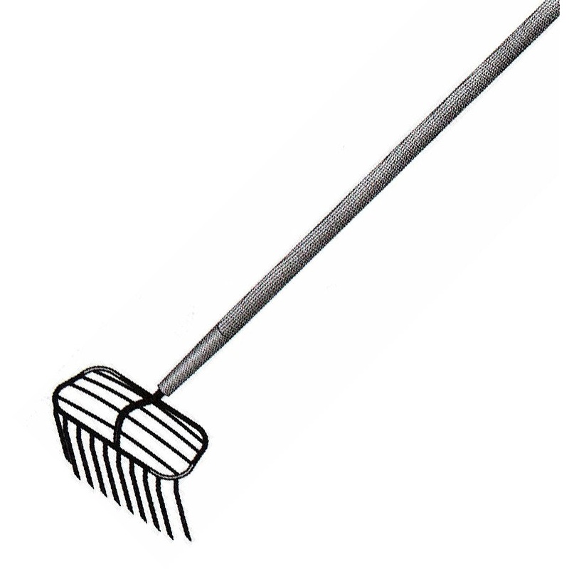 F.J. Neil VTCR-10 Clam Rake VIRGINIA STYLE