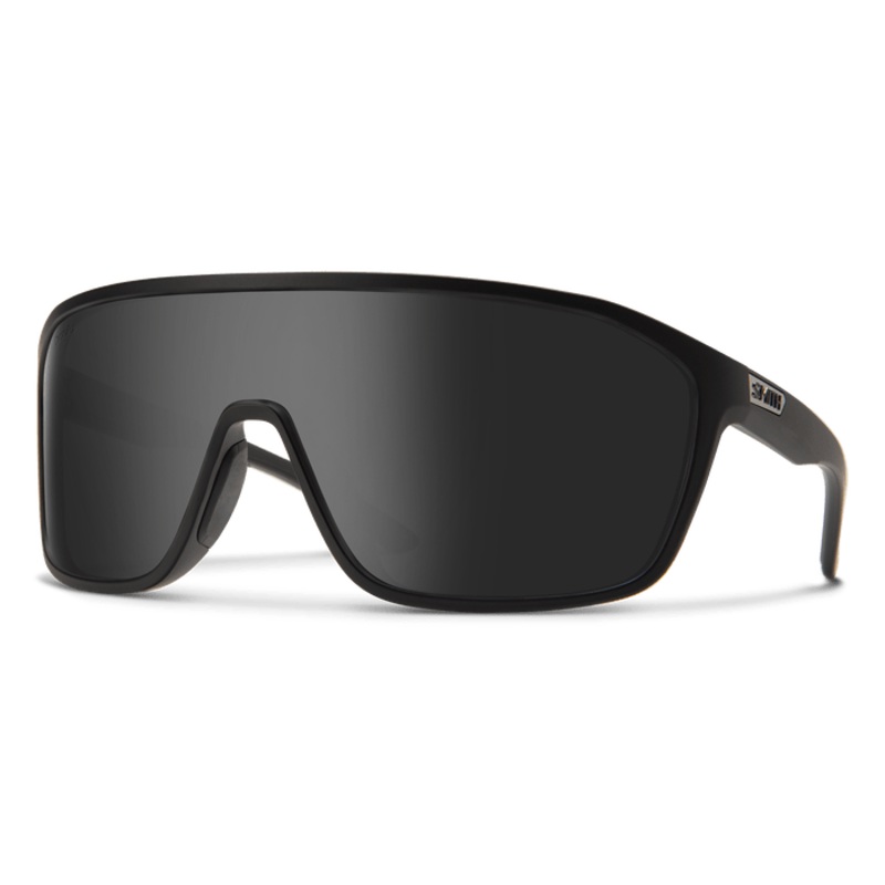Smith Boomtown Sunglasses Matte Black + Chromapop Black Lens