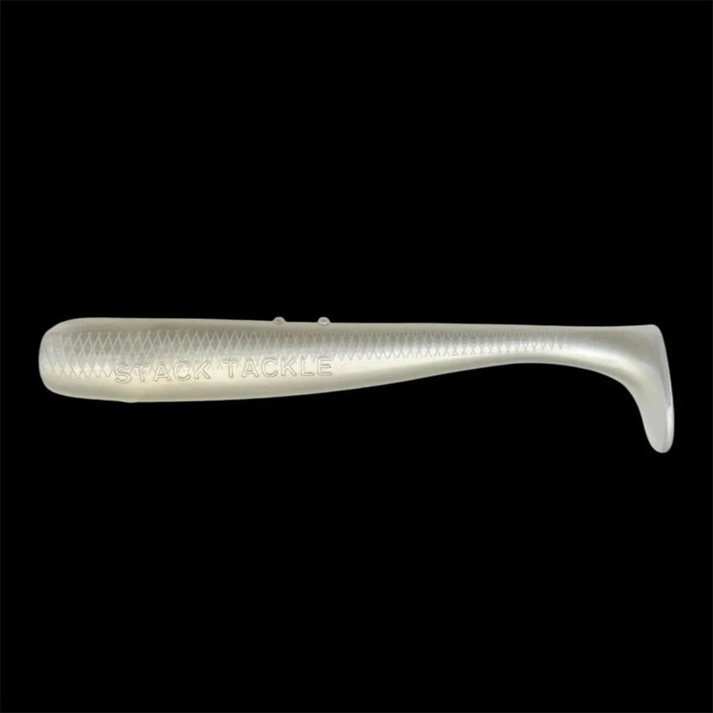 Stack Tackle 5″ Tail Clapper White
