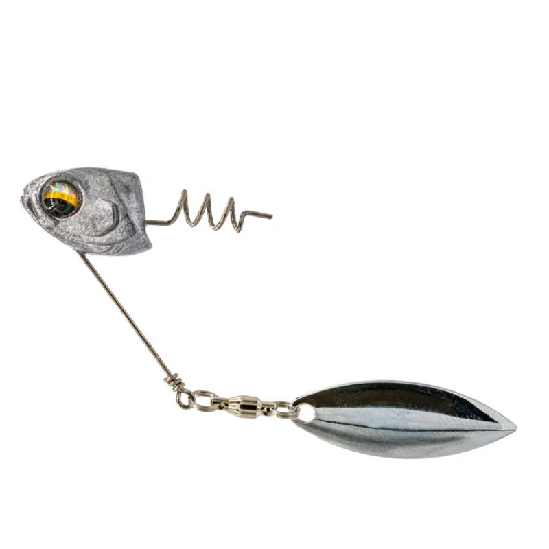 6th Sense Treble Underspin 3/8 oz Baby Shad