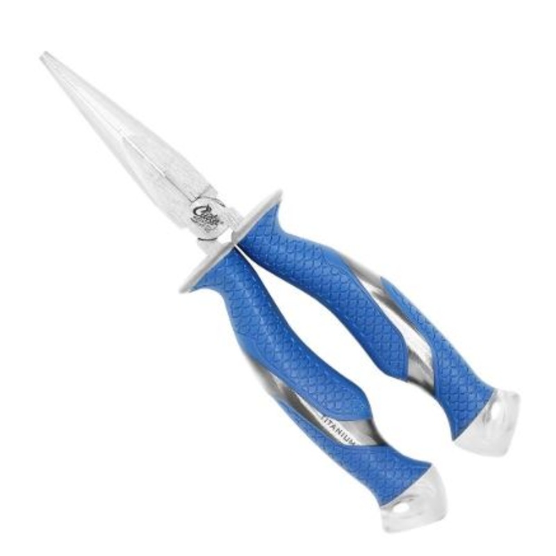 Cuda 8.75″ Titanium Bonded Needle Nose Pliers