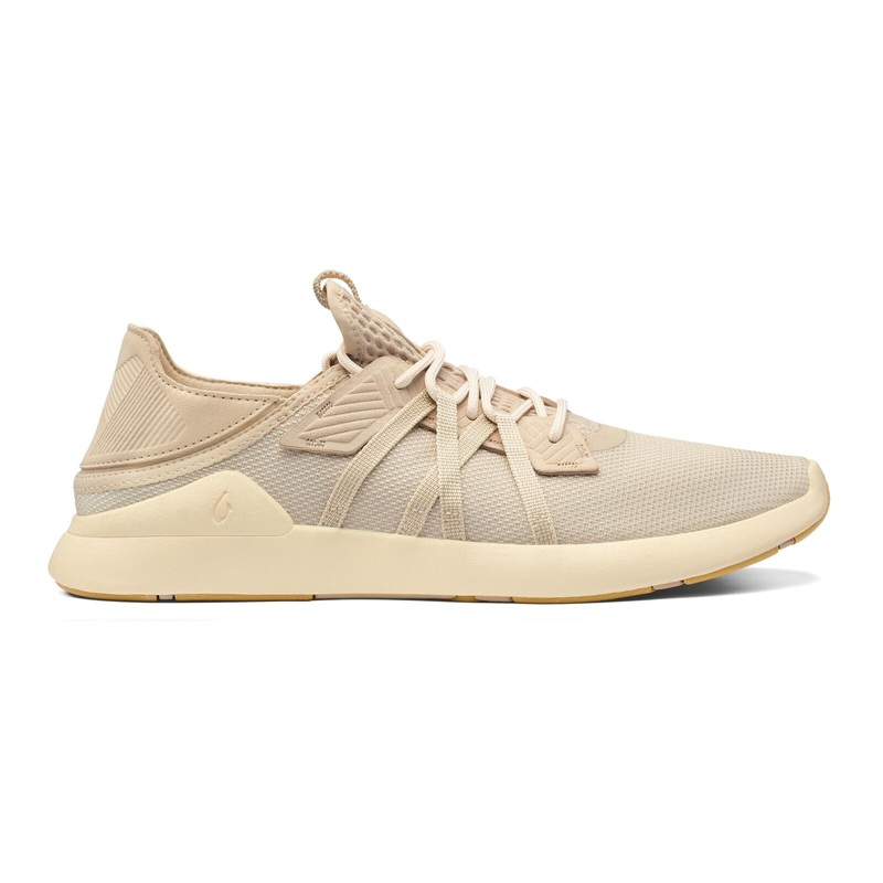 OluKai Mens Holo Sneaker-Sand/Off White 8