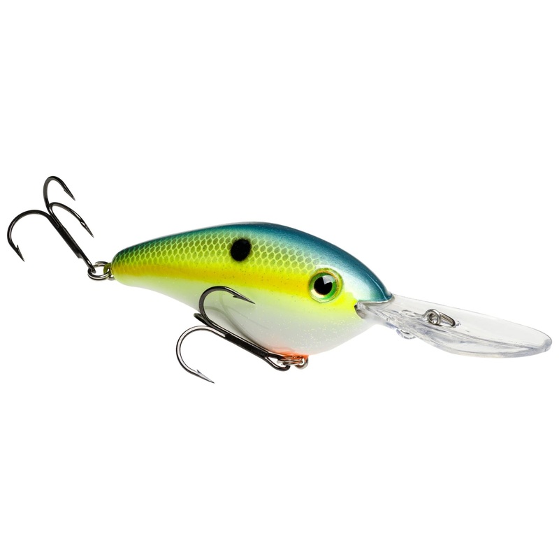 Strike King 6Xd Hard Knock Chartruese Sexy Shad