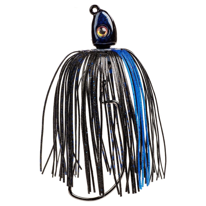 Strike King Tour Grade Swinging Swim Jig 1/4oz Black Blue