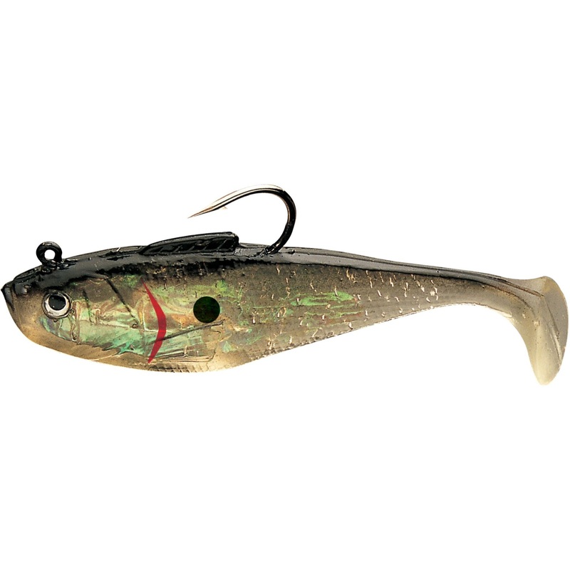 Tsunami Swim Shad Paddle Tail Swimbaits Limetreuse 3 in