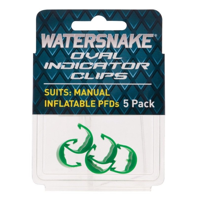 Watersnake Oval Green Indicator Manual Inflateable Clips – 56703