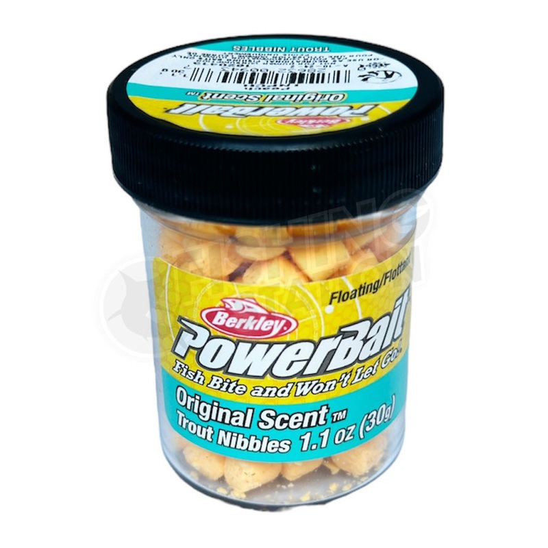 Berkley PowerBait Trout Nibbles Peach