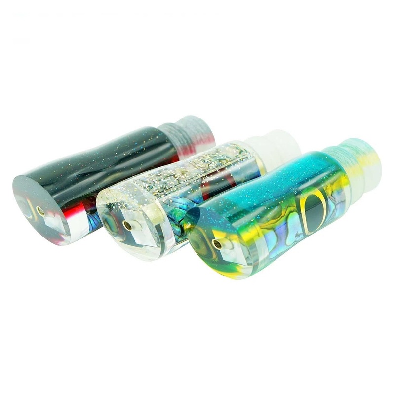 Polu Kai 7″ Tail Pipe Purple Head/Pink Stripe