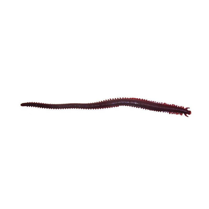 Berkley Gulp Sandworm 6 inch Soft Plastic Lures Bloody