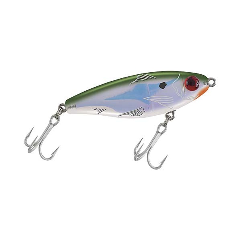 MirrOlure 27MR MirrOdine XL Plug 11-RED HEAD/WHITE