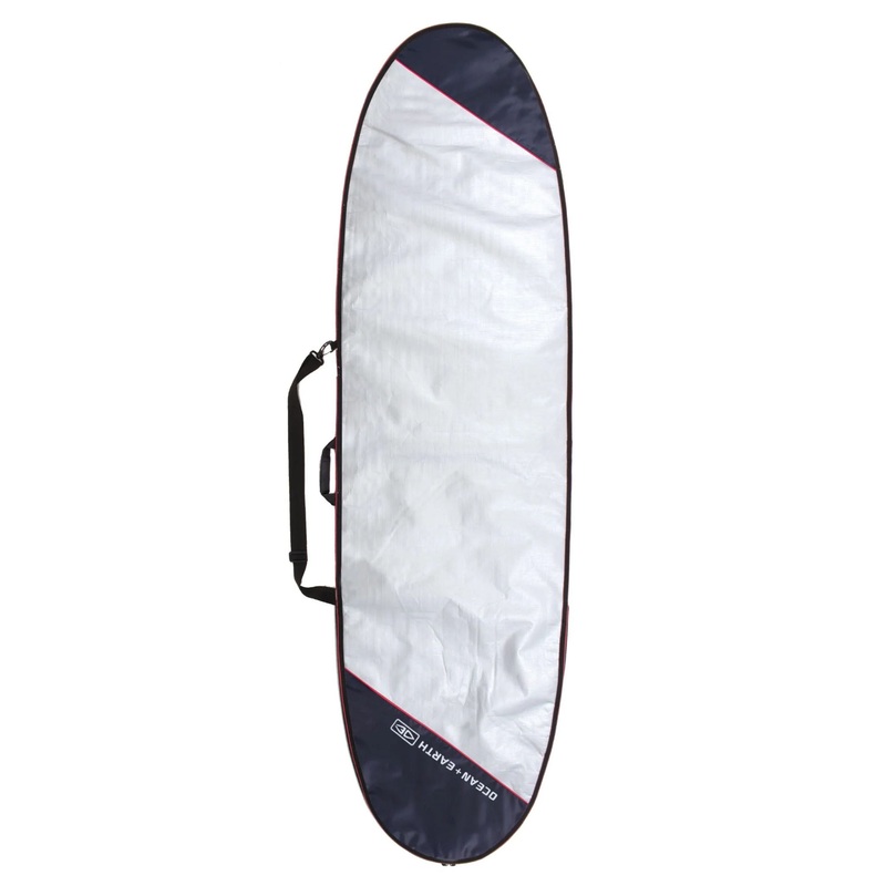 O&E Barry Basic Longboard Cover 7 FT RED