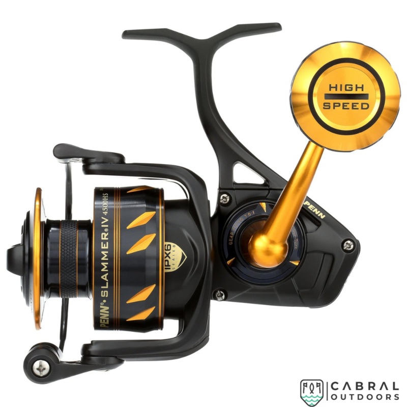 Penn Slammer IV 4500HS-6500HS High Speed Spinning Reel SLAIV4500HS