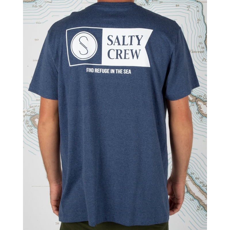 Salty Crew Alpha SS Tee Navy M