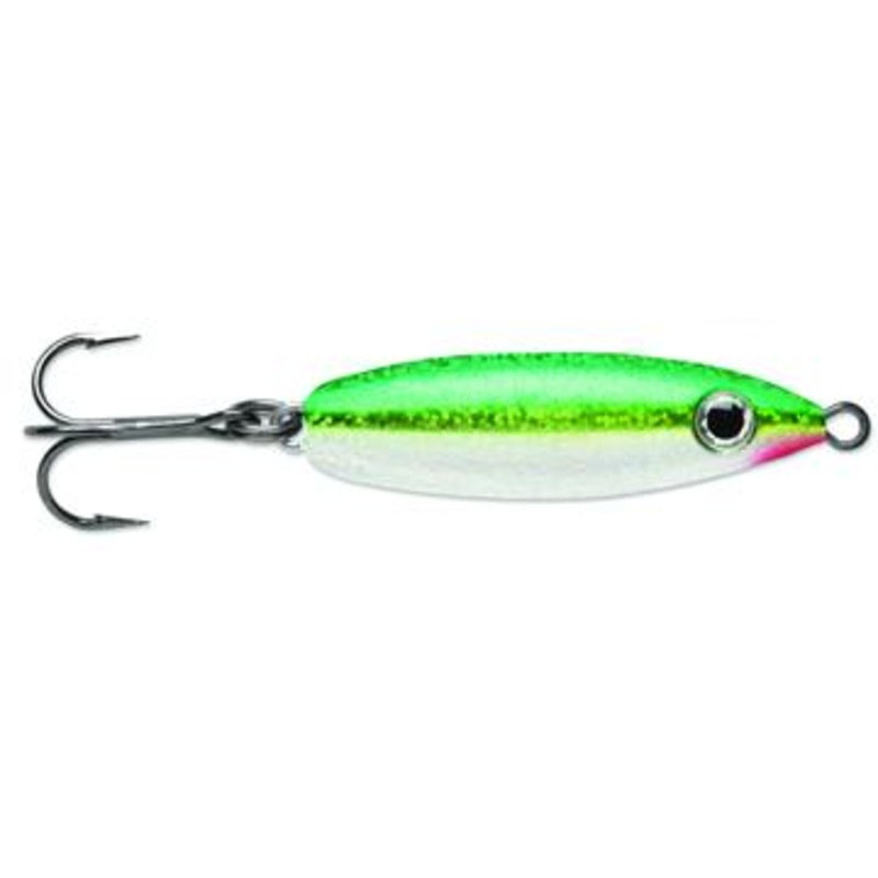 VMC Rattle Spoon 1/16 Glo Pink Fire UV
