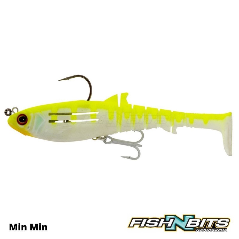 Zerek – Flat Shad X Jig Head Model 90mm Black Jack