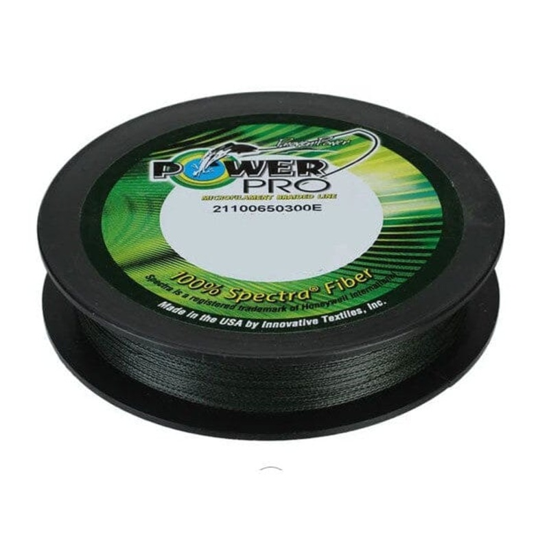 Power Pro Spectra Braided Line Moss Green 8lb 150yds