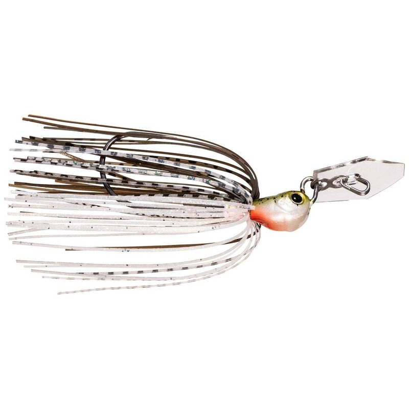 Z Man Chatterbait Jackhammer Stealth Blade Green Pumpkin Shad 3/8 oz