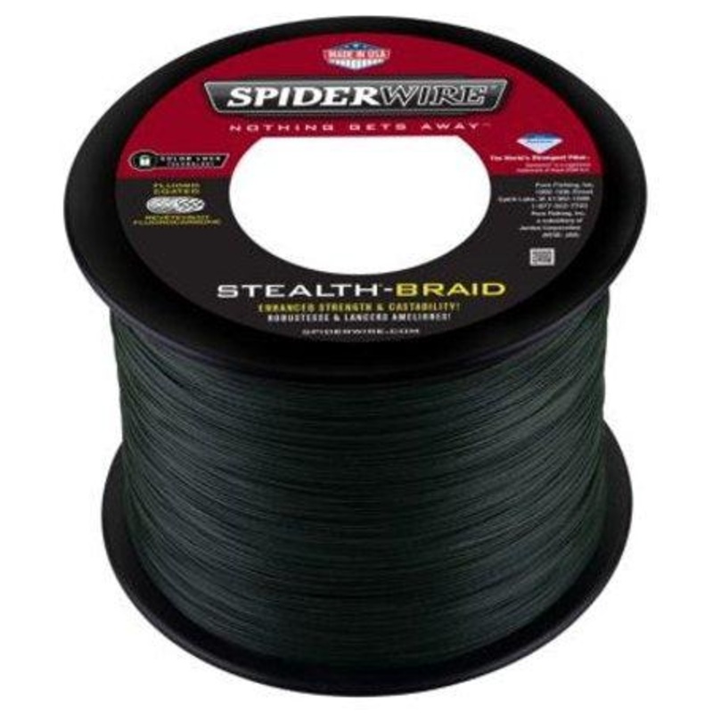 Buy 1 Spiderwire Stealth Braid 3000 Yards Get 500 Yards Free Hi-Vis Yellow 80#