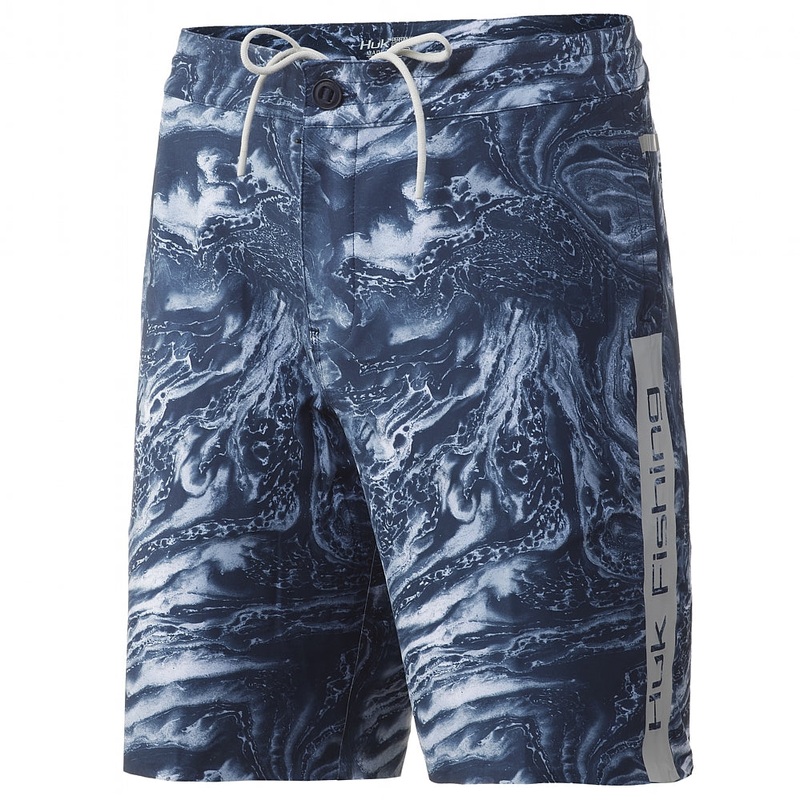 Huk Pursuit Stone Shore Boardshort Blue Fog 28