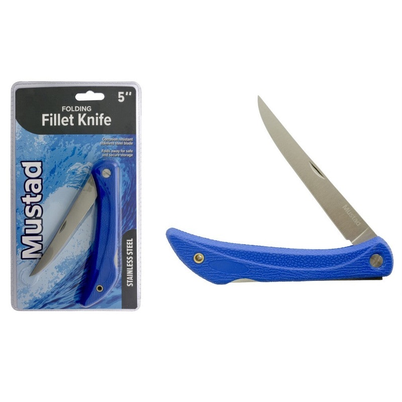 Mustad Folding Fillet Knife 5 Inch – MT304