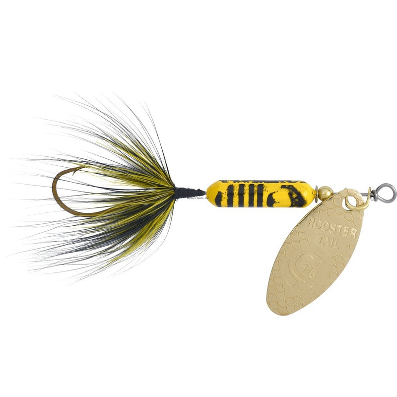 Original Rooster Tail with Single Hook Bumblebee 1/16oz