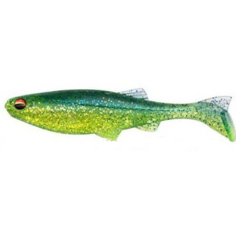Biwaa Kapsiz Swimmer Soft Plastic Lure 5in Blue Back Chart