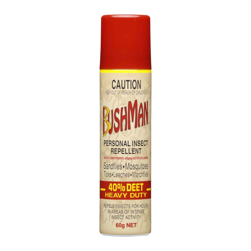 Bushman Aerosal 60G 40% Deet Heavy Duty 60g