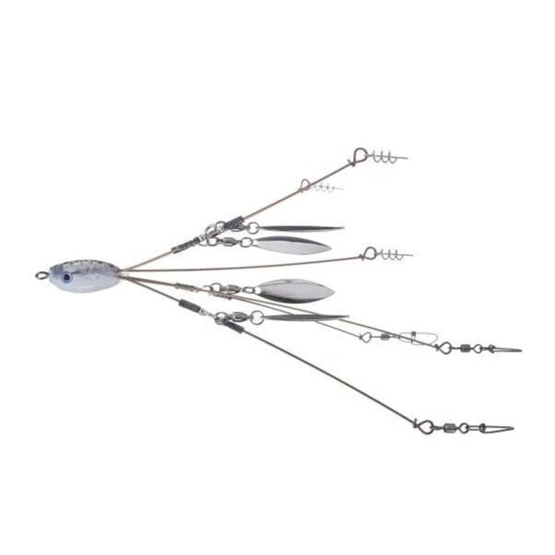 Hog Farmer Tactical Bassin Mini Flex Rig 4 Blade