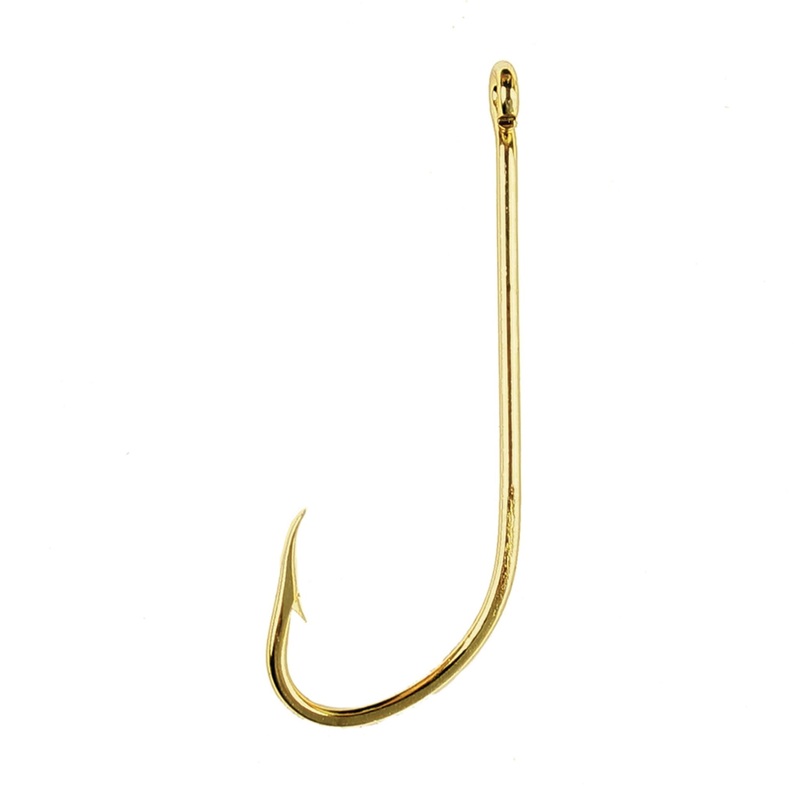 Lazer Sharp 1X Long Shank Gold Offset Hook 2/0