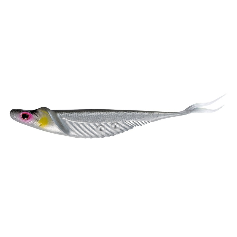 Nomad Design Live Ops Cobra Shad 3.75inch Adjusta-Ball 5-pack Arkansas Shiner