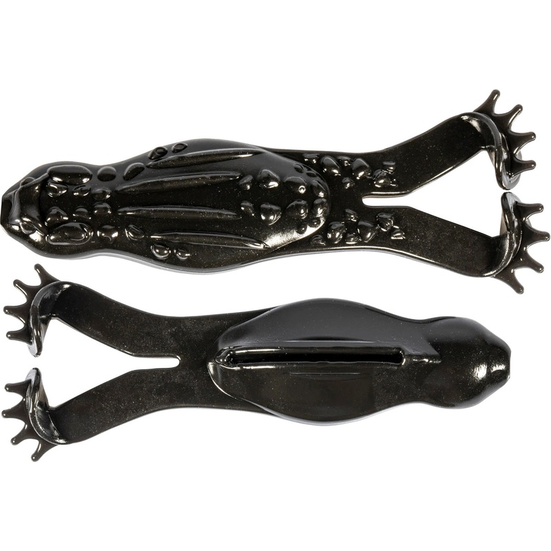 Zman Goat Toadz Frog Soft Plastic Lure – 4 Inch Black