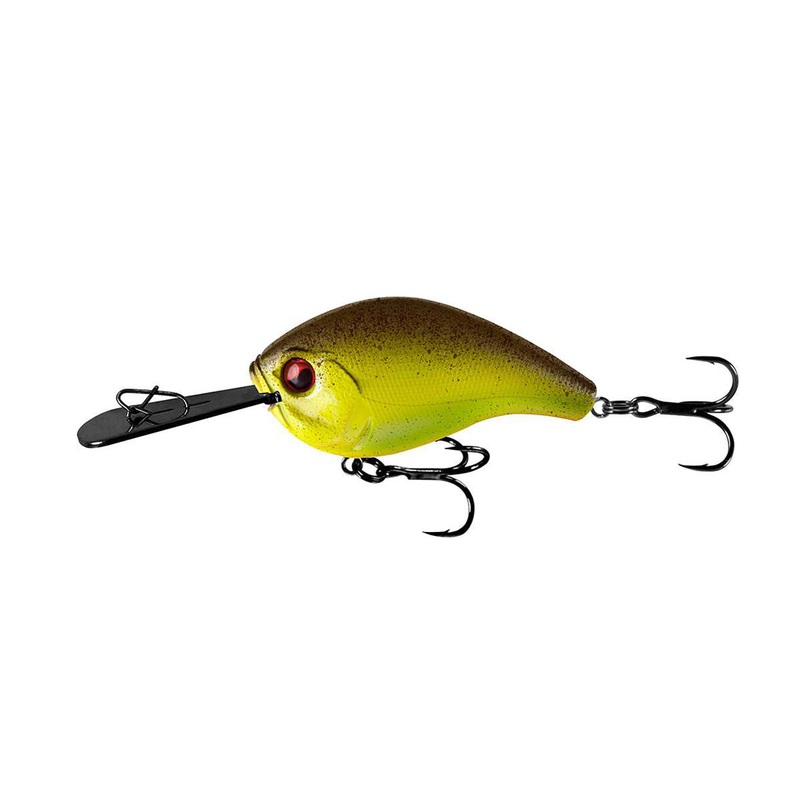 13 Fishing Jabber Jaw Deep Hard Body Lure Chartreuse Root Beer