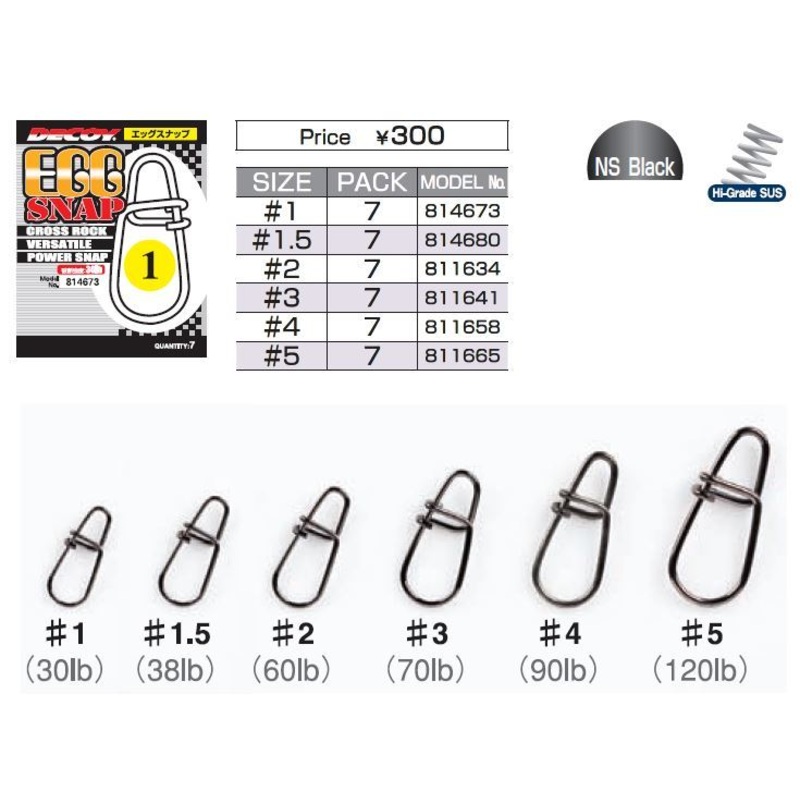 Decoy SN-3 Egg Snap 1 30lb