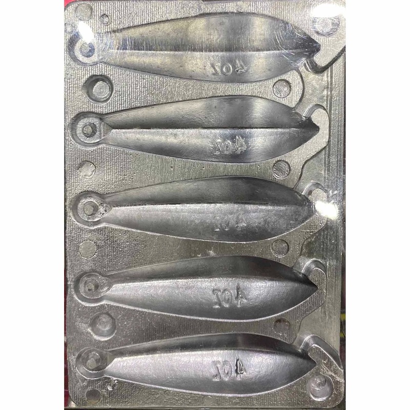 Gillies Snapper Sinker Mould 6oz 4 cav