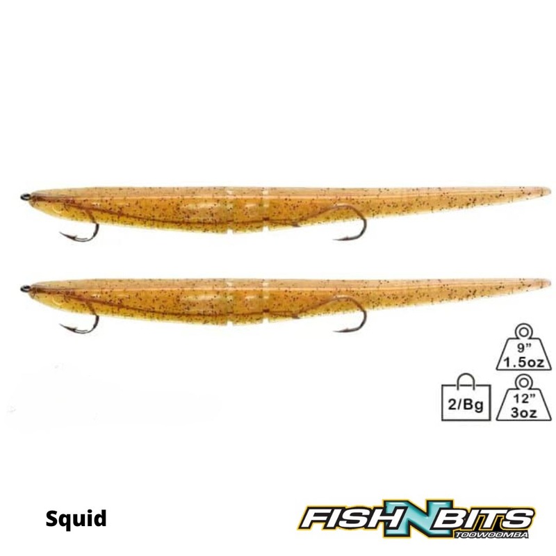 Lunker City – Slug-go (Rigged) 12” Albino Shad