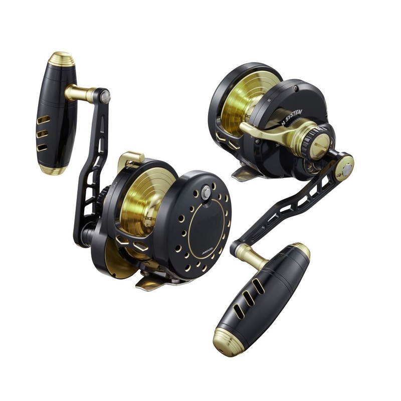 Maxel Rage Pro Silent Lever Dual Drag Conventional Reel R60H-PRO-BGD