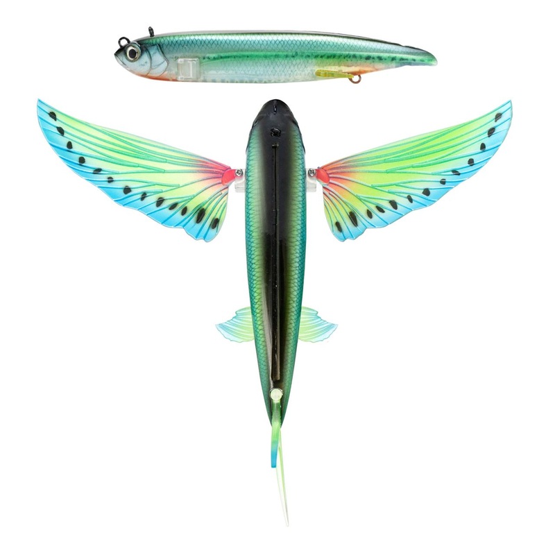 Nomad Design Slipstream Flying Fish 140mm 5.5″ Lumo Glow