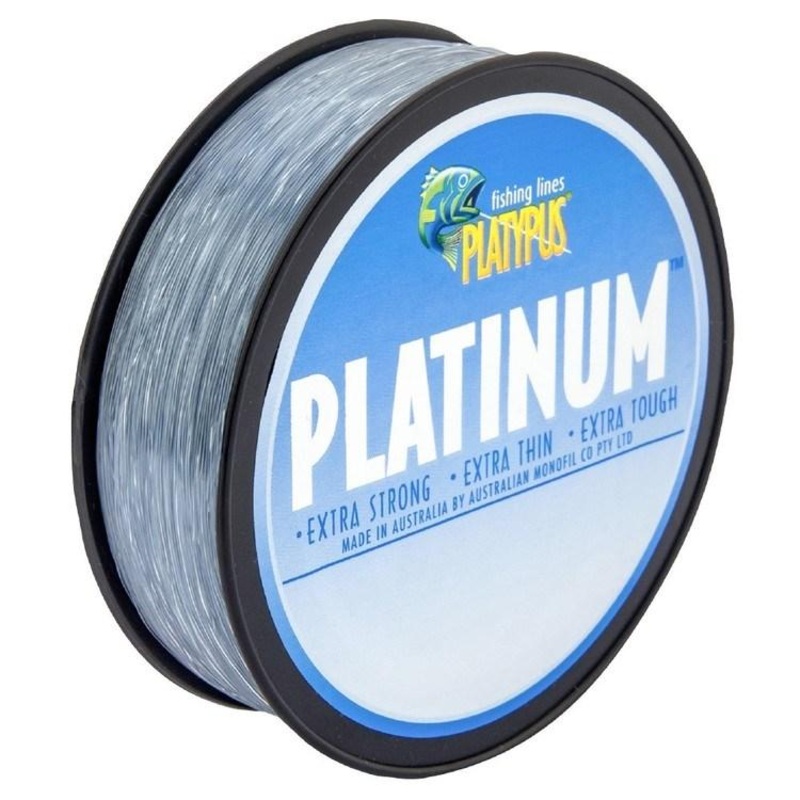 Platypus Platinum Monofilament Grey Fishing Line – 300m 10lb