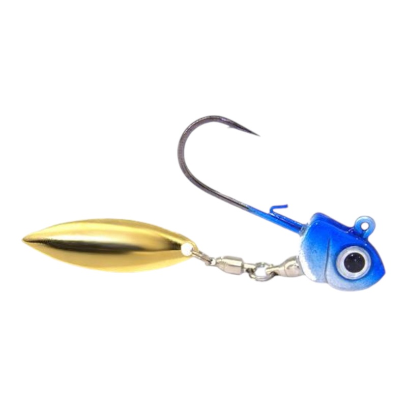 CoolBaits Lures Gold Series Down Under UnderSpins Black Shad 1/8 oz