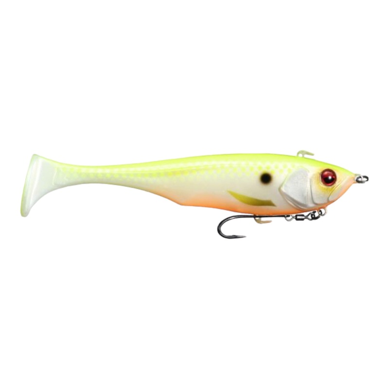 Jackall Dunkle 7″ Swimbaits Chart Back Pearl